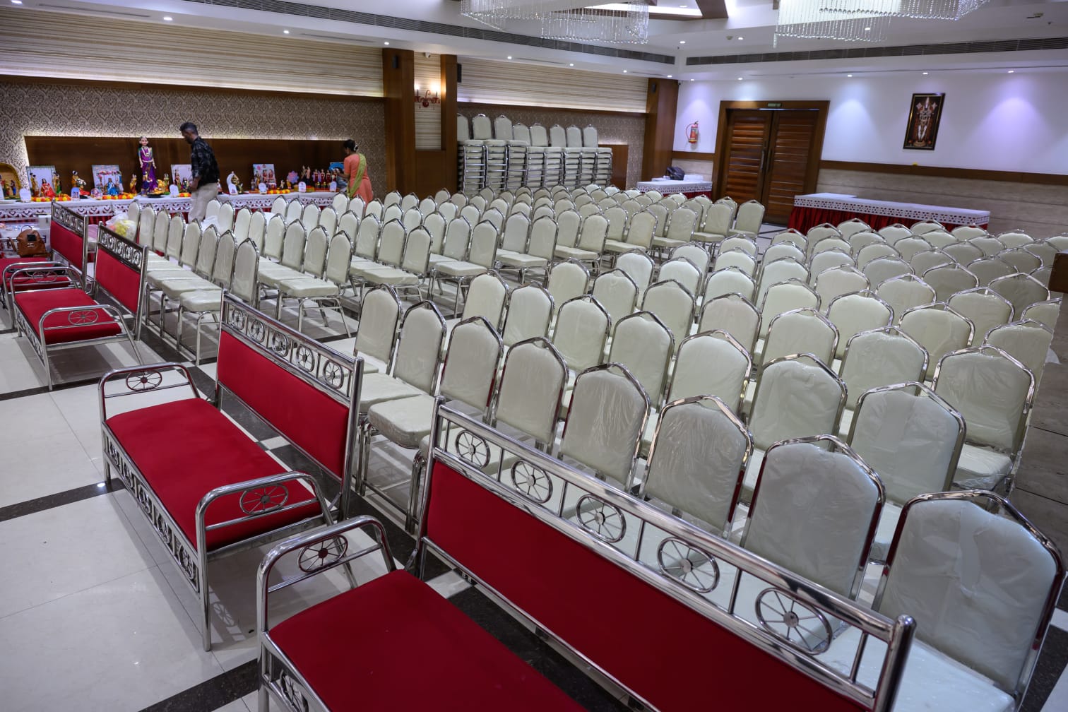 Wedding celebration at RNest Banquets