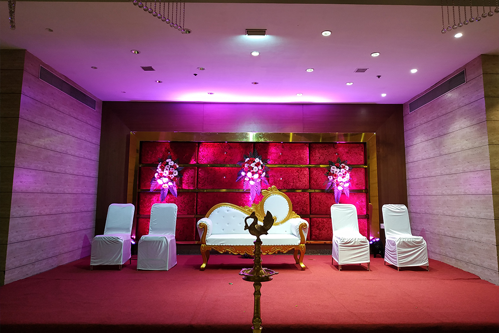 Wedding celebration at RNest Banquets